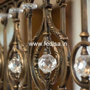 Trending Brass Crystal Railing Ideas CR-2077