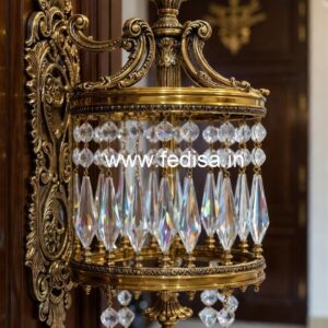 Designer Brass Crystal Railings for Home Decor CR-2093