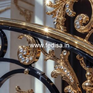 Luxury Brass Crystal Railings for Home Decor CR-2096