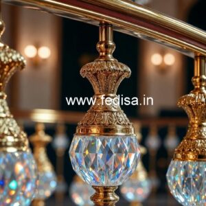 Royal Brass Crystal Railings for Modern Villas CR-2117