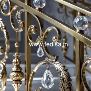 Decorative Brass Crystal Railing Ideas CR-2138