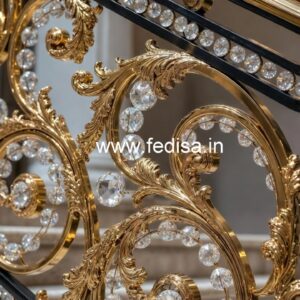 Premium Home Brass Crystal Railings CR-2194