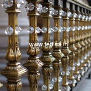 High-Class Brass Crystal Railings CR-2209
