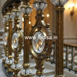 High-End Brass Crystal Railing Concepts CR-2237