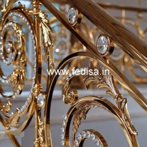 Stylish Brass Crystal Railing Inspiration CR-2244