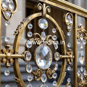 Modern Brass Crystal Railings with LED CR-2260