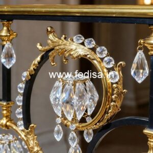 Premium Brass Crystal Railing Ideas CR-2298