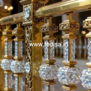 Luxury Brass Crystal Railings for Interior Inspiration CR-2320