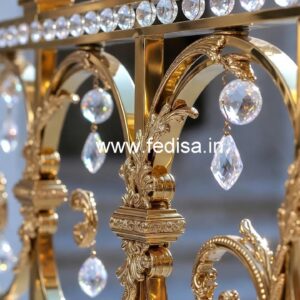 Stylish Brass Crystal Railings for Luxury Living CR-2323