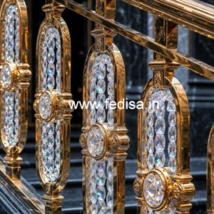 Luxury Brass Crystal Staircase Inspiration CR-2358