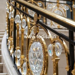 Luxury Brass Crystal Railings for Home Design CR-2373