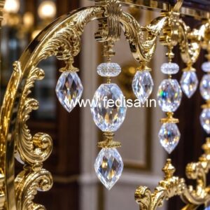 Luxury Brass Crystal Railing Design Ideas CR-2431