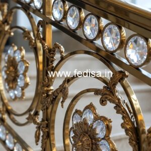 Premium Quality Brass Crystal Railings CR-2457
