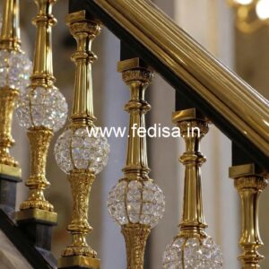 Unique Brass Crystal Staircase Ideas CR-2471