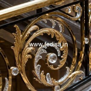 High-Class Brass Crystal Railings CR-2513