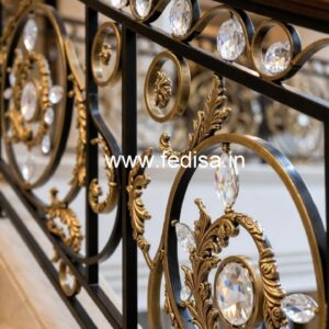 Royal Style Brass Crystal Railings CR-2553