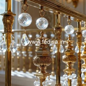 Premium Home Decor Brass Crystal Railings CR-2562