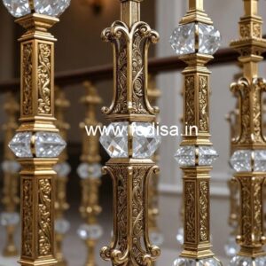 Luxury Brass Crystal Railings for Home Styling CR-2620