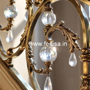 Premium Brass Crystal Railing for Luxury Interiors CR-2630