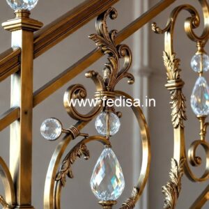 Modern Home Brass Crystal Railing Ideas CR-2650