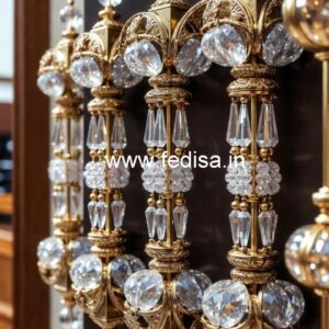 High-End Brass Crystal Railing for Villas CR-2664