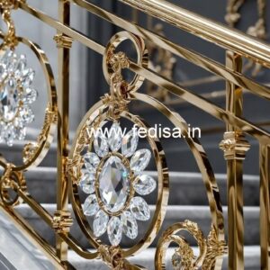 Luxury Brass Crystal Railings for Decor CR-2672