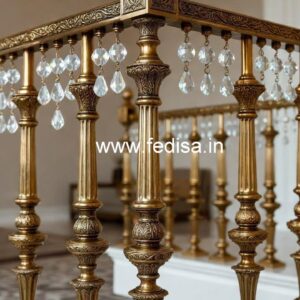 Elegant Brass Crystal Staircase Inspiration CR-2688