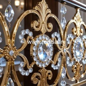 Unique Brass Crystal Railing Concepts CR-2750
