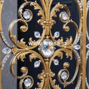 Designer Luxury Crystal Brass Railings CR-2826