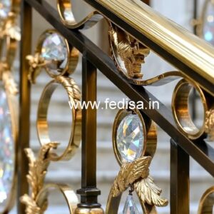 Royal Style Brass Crystal Railings CR-2857