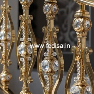 High-Class Brass Crystal Railing Styles CR-2948