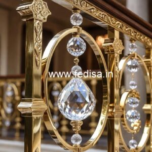 Luxury Brass Crystal Railings for Decor CR-2976