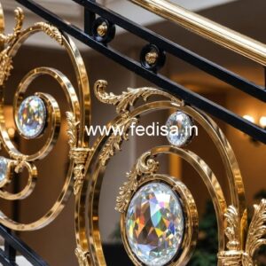 Premium Brass Crystal Railings for Luxury Design CR-2983
