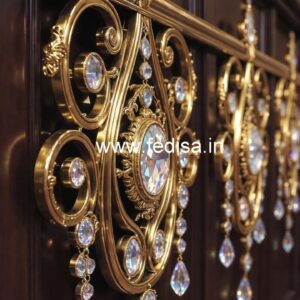 Trending Brass Crystal Railing Ideas CR-2989
