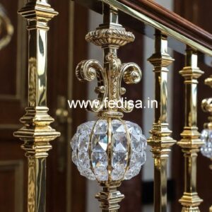 Premium Brass Crystal Railings for Decor CR-3003