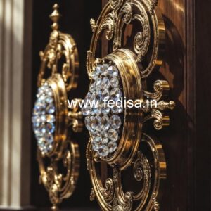 Designer Brass Crystal Railing for Staircase CR-3045
