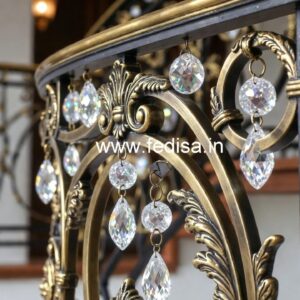 High-Class Brass Crystal Railings CR-3121