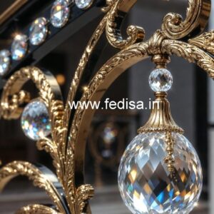 High-End Brass Crystal Railing Concepts CR-3149