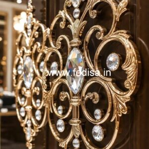 Premium Brass Crystal Railing Ideas CR-3210
