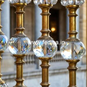 Stylish Brass Crystal Railings for Decor CR-3231