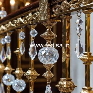 Luxury Brass Crystal Railings for Interior Inspiration CR-3232