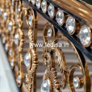 High-Class Brass Crystal Railing Styles CR-3252