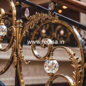 Trending Brass Crystal Railing Ideas CR-3293