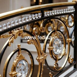 Luxury Brass Crystal Railings for Home Decor CR-3312