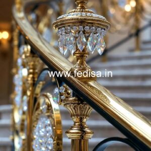 Trending Brass Crystal Railing Designs 2037 CR-3366