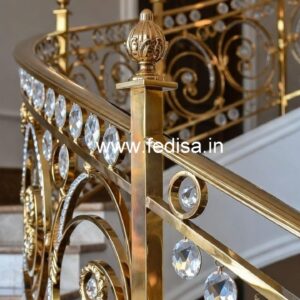 Classic Home Brass Crystal Railings CR-3375