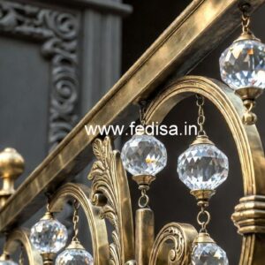 Royal Staircase Brass Crystal Designs CR-3424