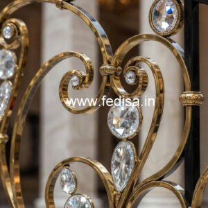 High-Class Brass Crystal Railings CR-3425