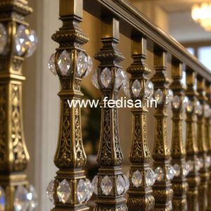 Royal Style Brass Crystal Railings CR-3465
