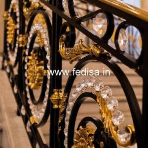 Luxury Brass Crystal Railing Inspiration CR-3492